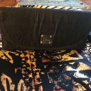 Authentic Dior Oblique Monogram Canvas Continental Wallet